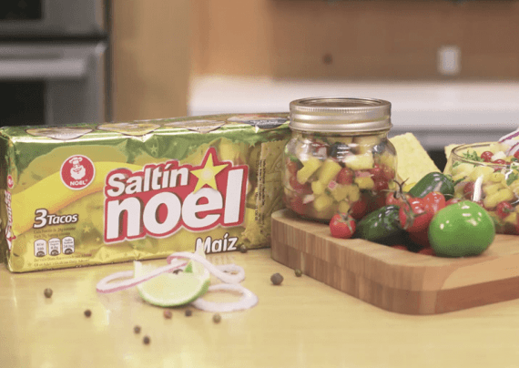 Receta saltin noel conserva de piña y tomate