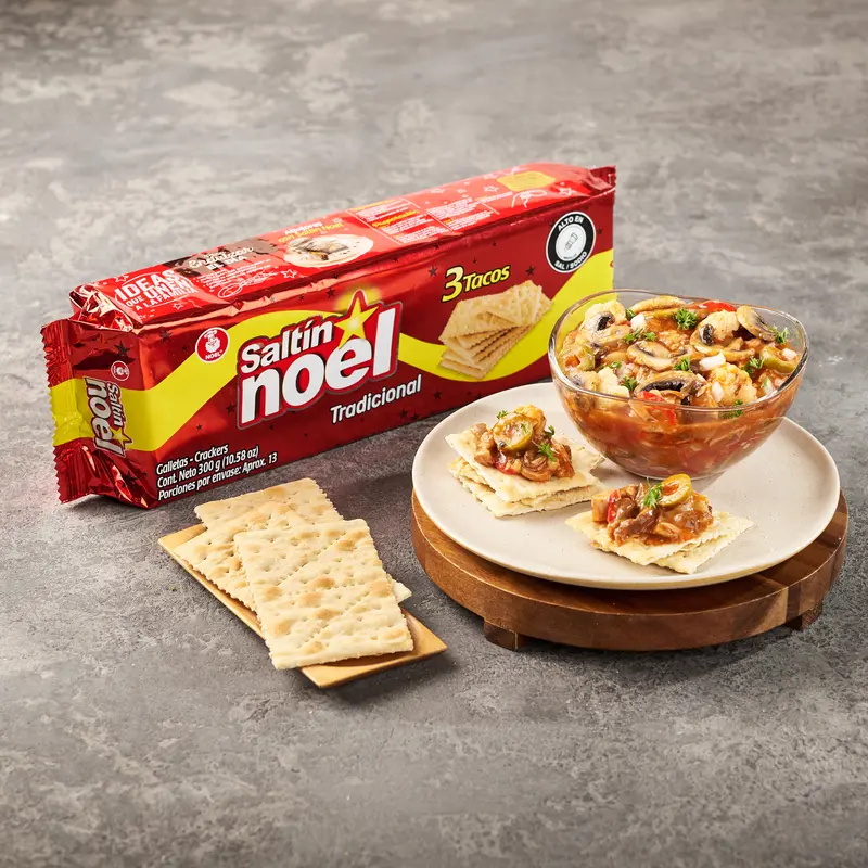 Prepara el delicioso antipasto colombiano Saltín Noel